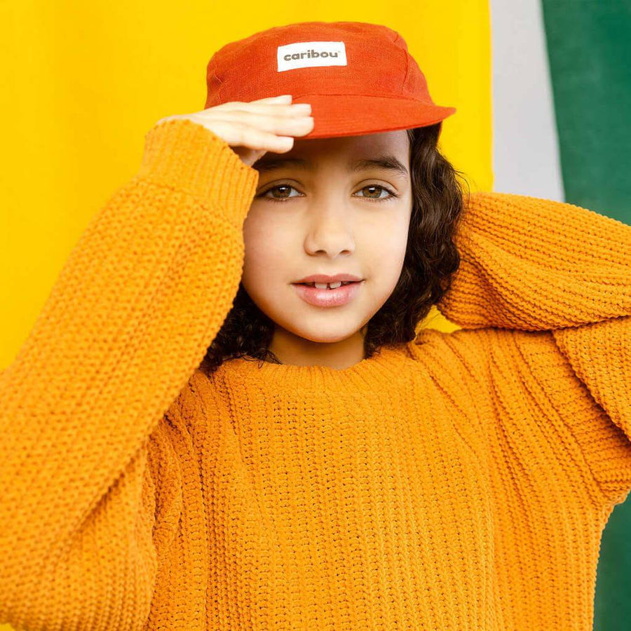 Caribou Solid Linen Cap - Parkette.