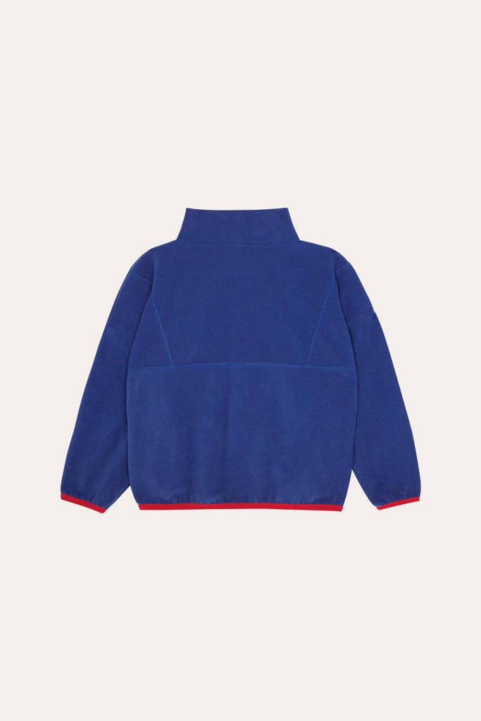 BLUE POLAR ZIP SWEATSHIRT - Parkette.