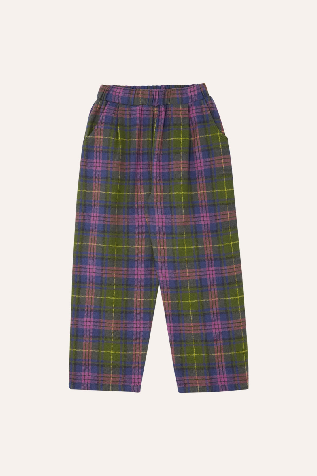 Checked Trousers - Parkette.