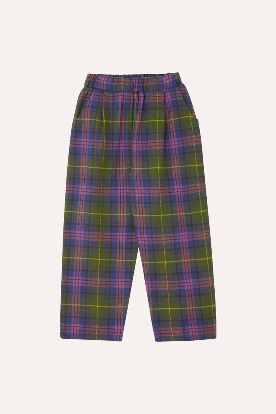 Checked Trousers - Parkette.