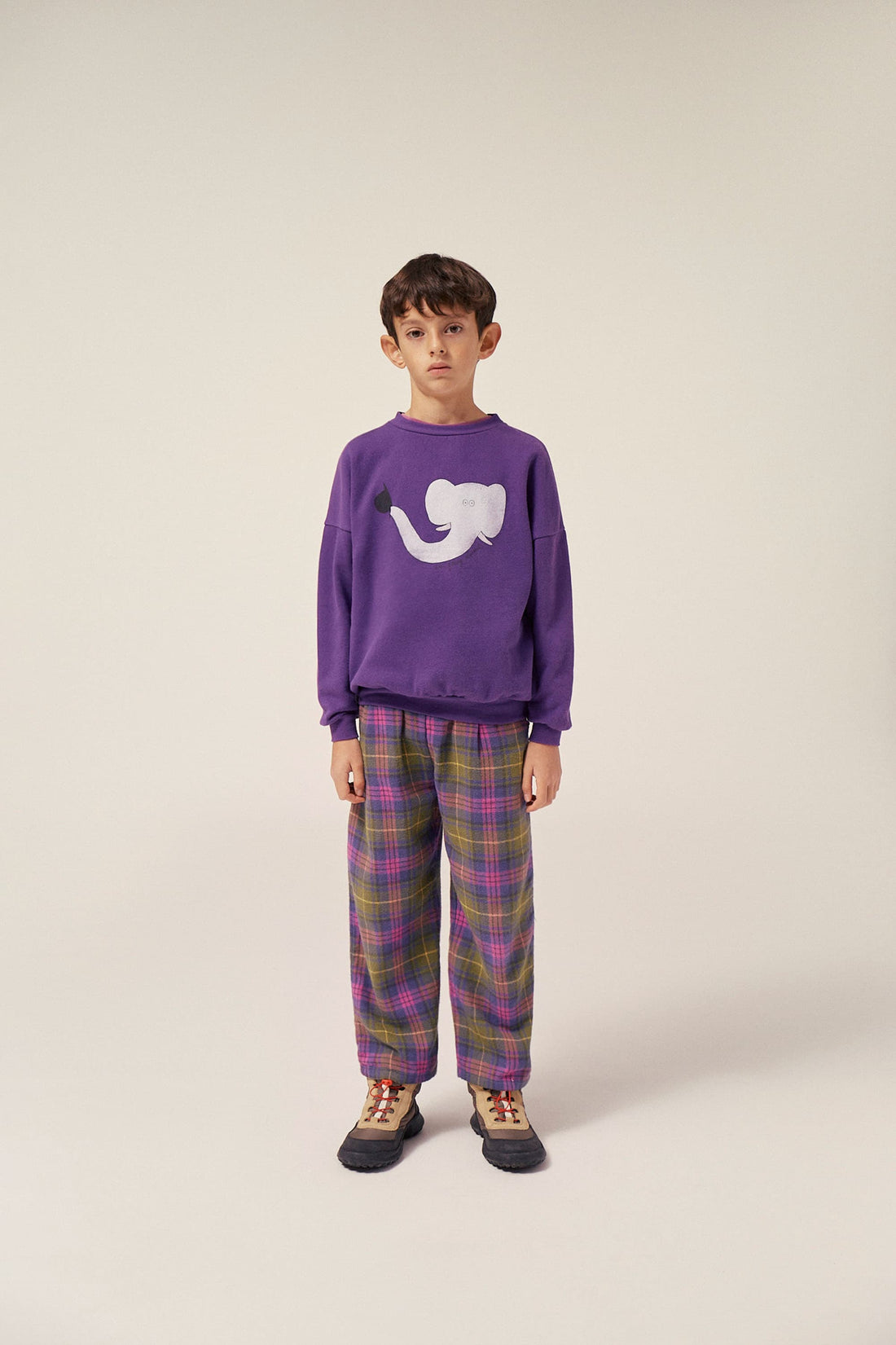 Checked Trousers - Parkette.