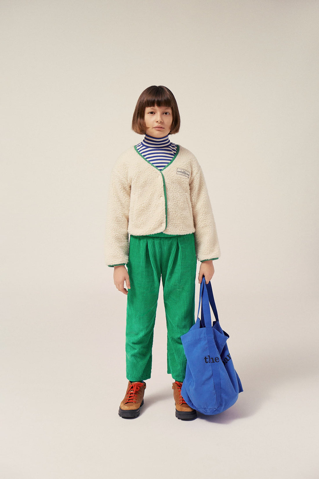 Green Corduroy Trousers - Parkette.
