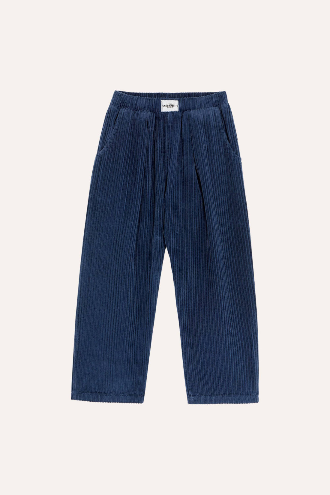 Navy Corduroy Trousers - Parkette.