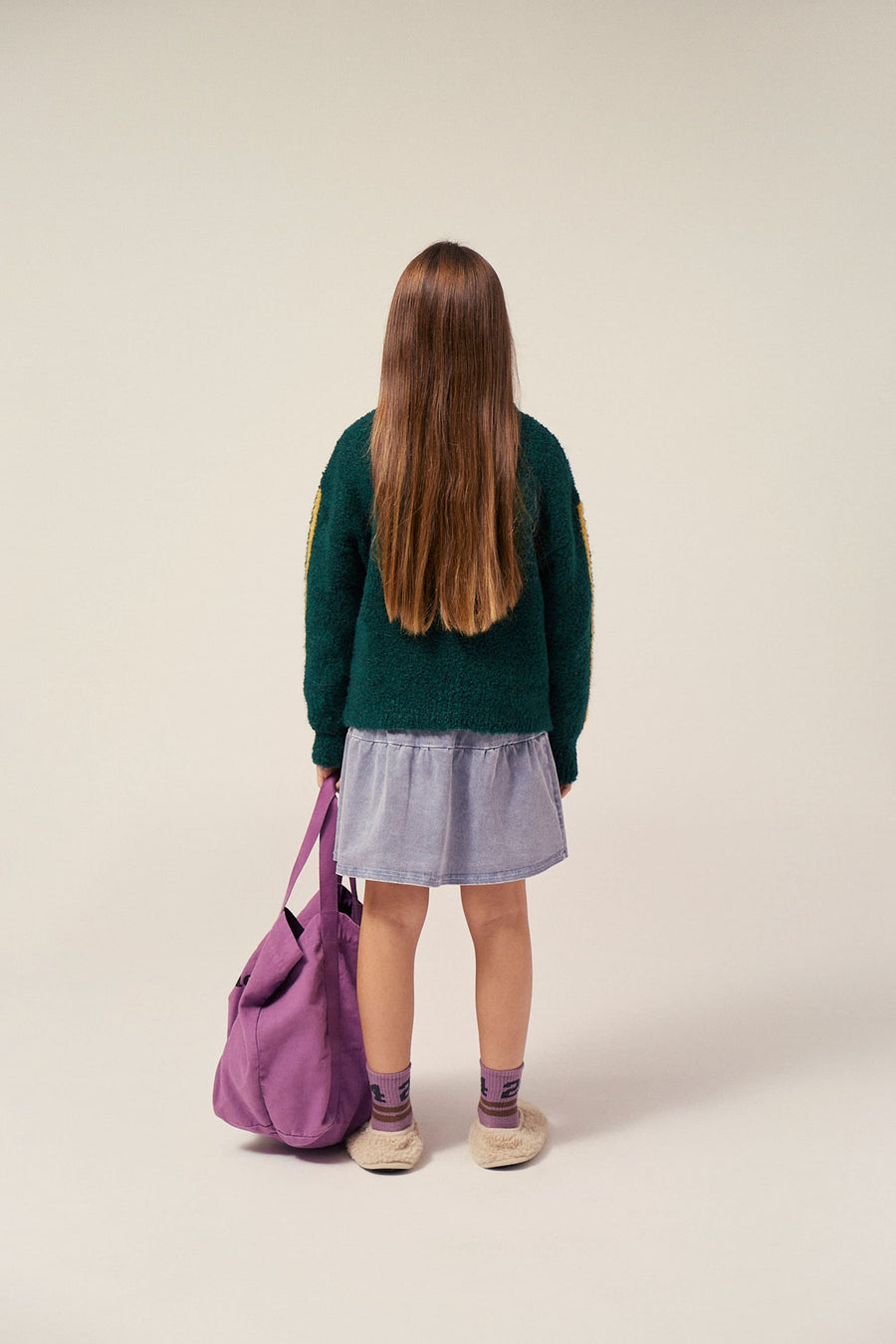 BLUE WASHED SKIRT - Parkette.