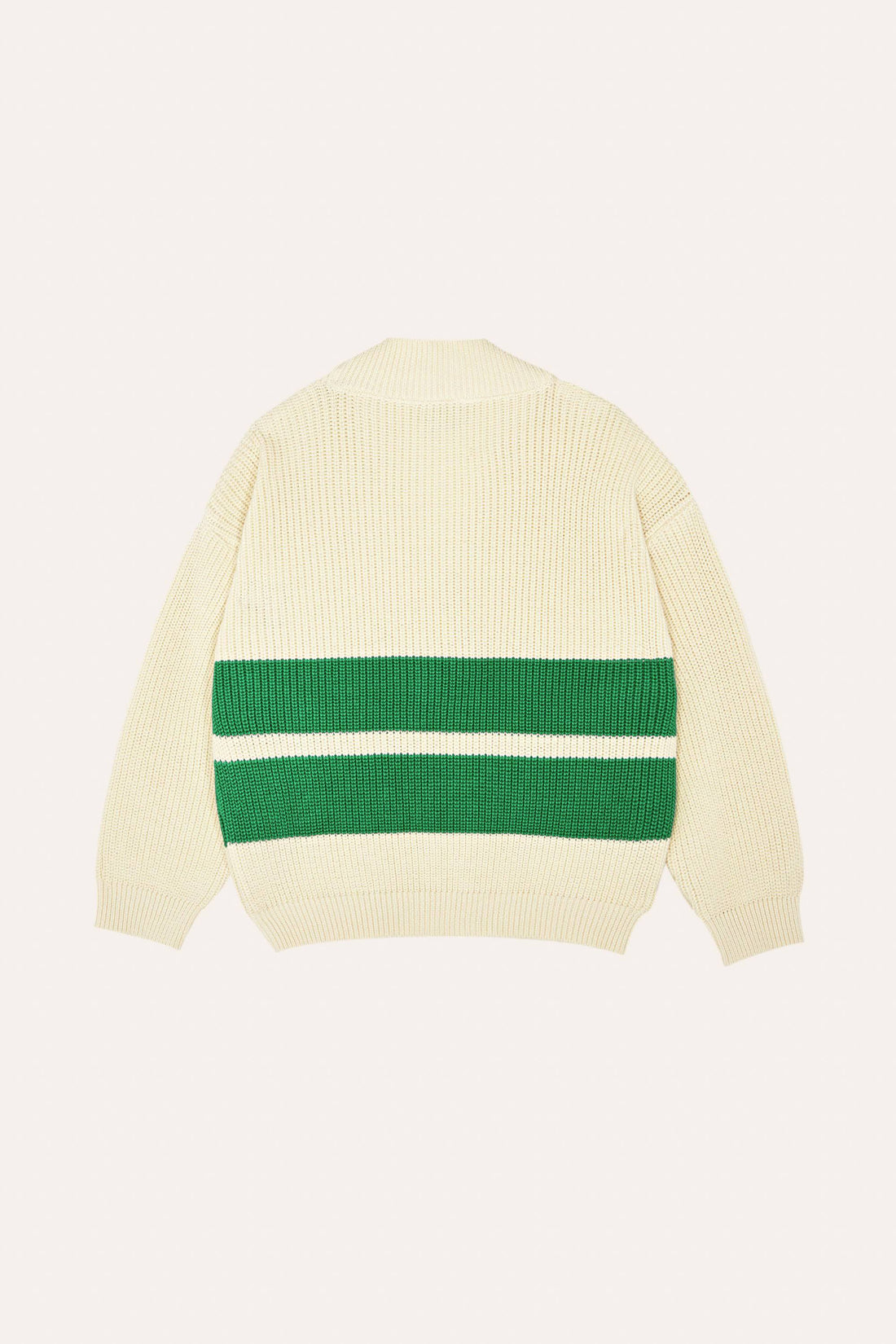 Green Bands Oversized Kids Cardigan 4 Years