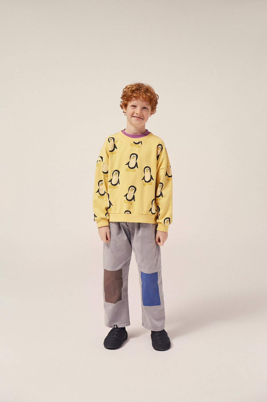 Penguins All Over Oversized Sweatshirt - Parkette.
