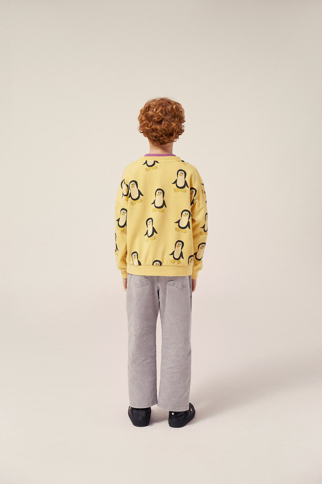 Penguins All Over Oversized Sweatshirt - Parkette.
