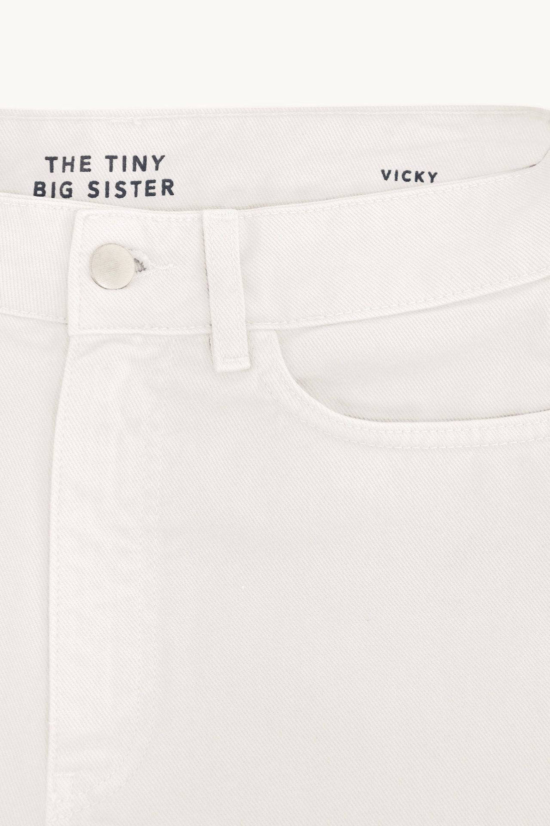 Vicky Denim - White - Parkette.