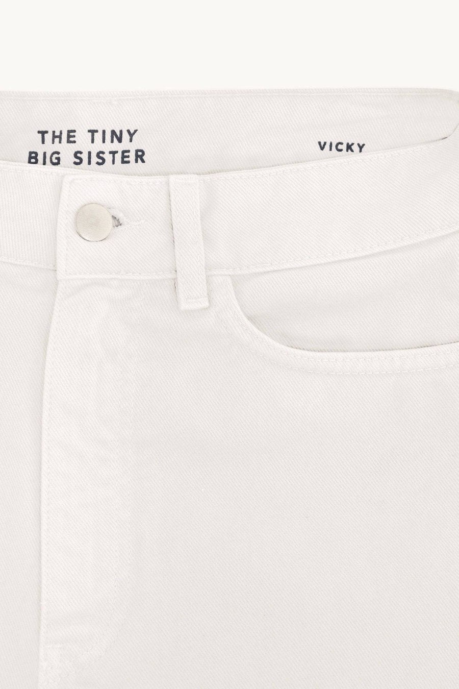 Vicky Denim - White - Parkette.
