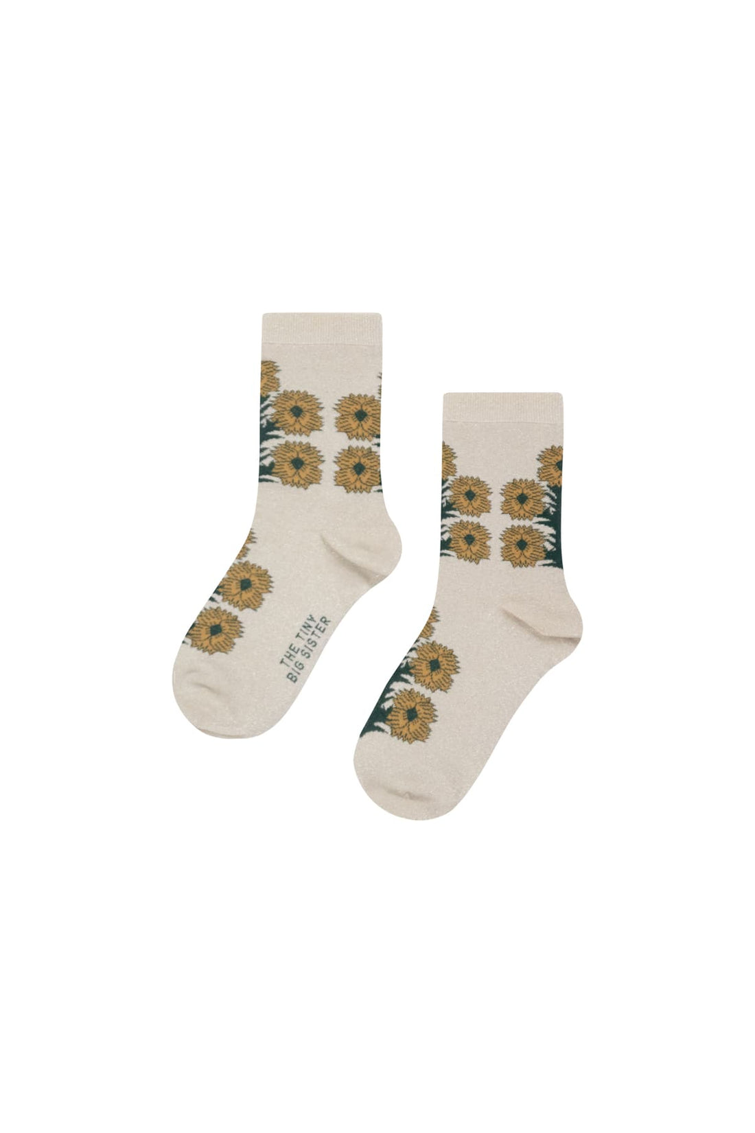 Aster Medium Socks - Vanilla - Parkette.