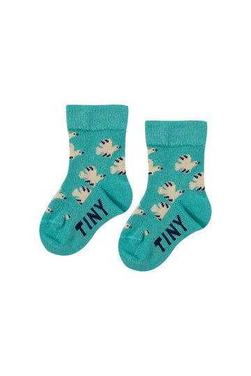 Doves Medium Baby Socks - Parkette.