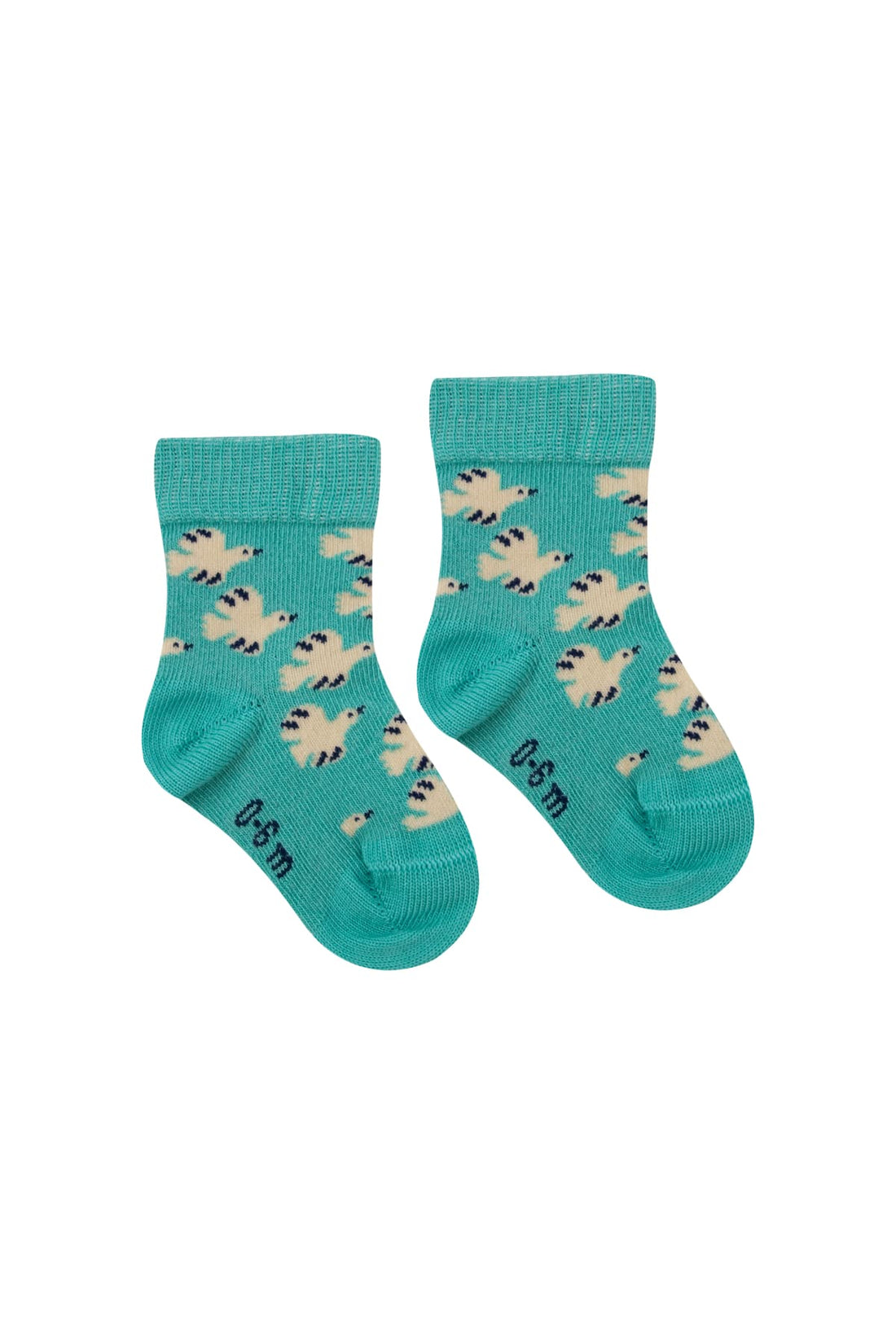 Doves Medium Baby Socks - Parkette.