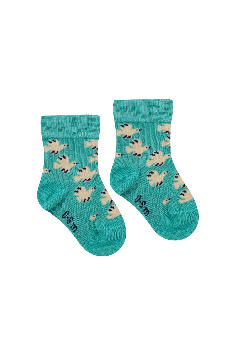 Doves Medium Baby Socks - Parkette.