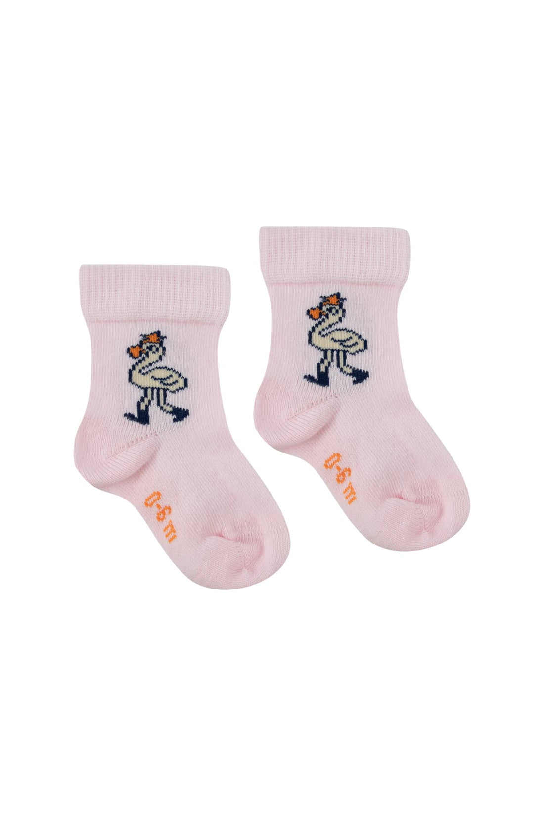 Flamingo Medium Baby Socks - Parkette.