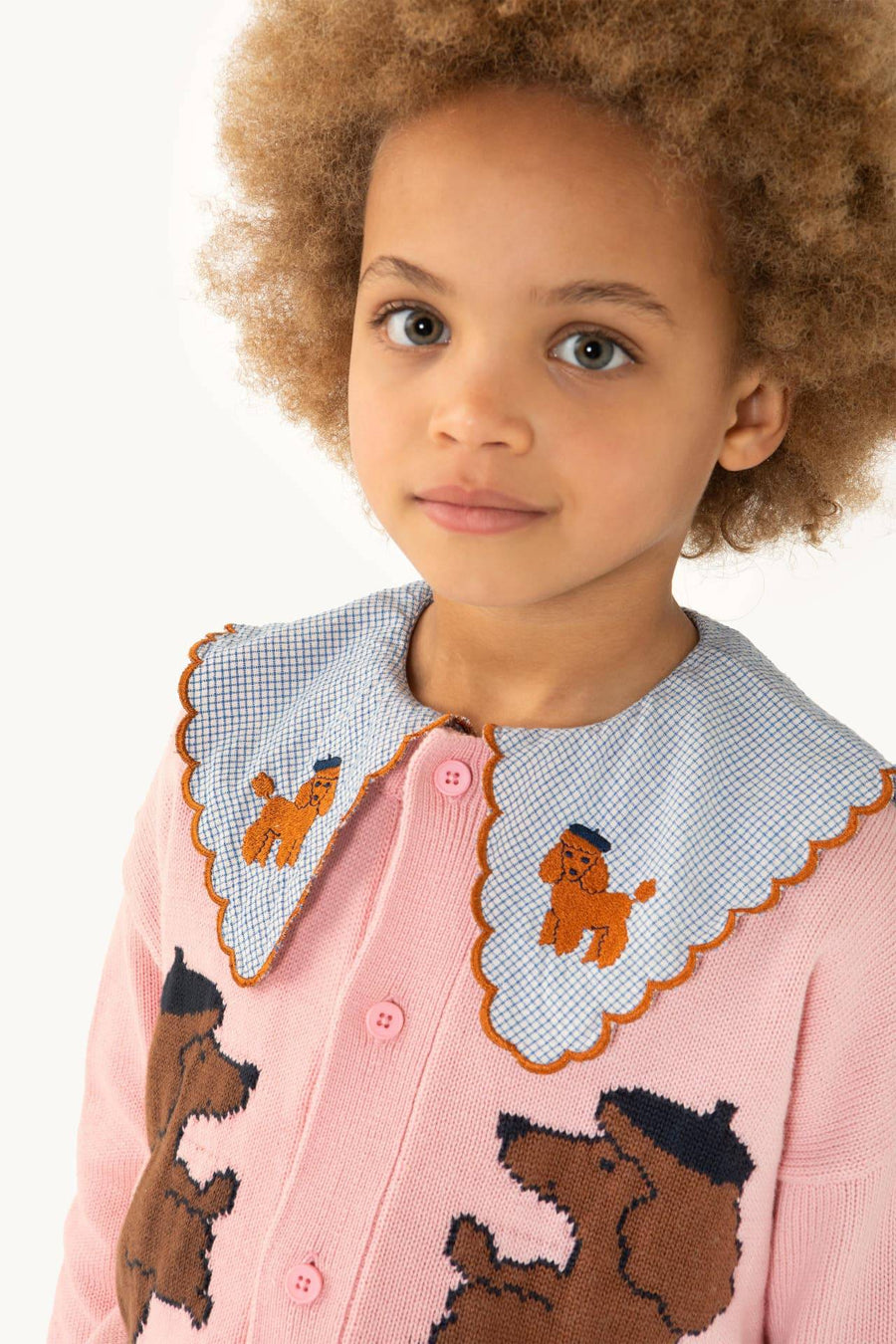 Poodle Mockneck Cardigan - Parkette.