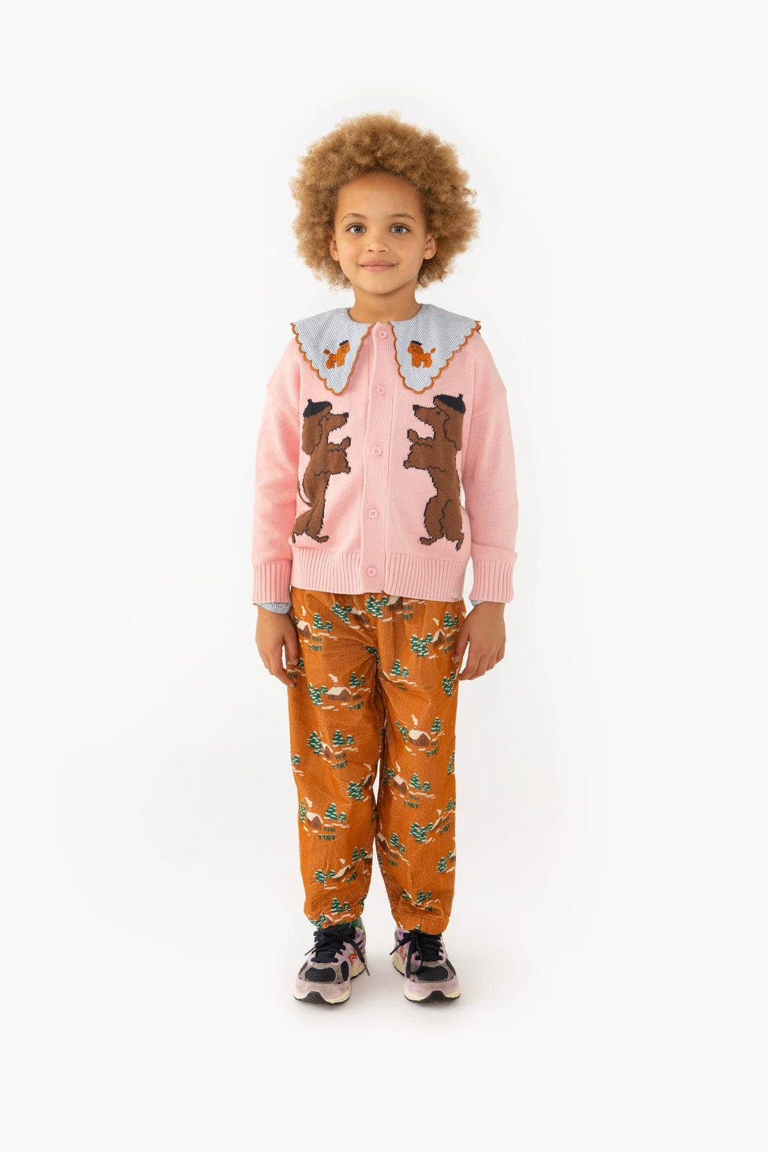 Poodle Mockneck Cardigan - Parkette.