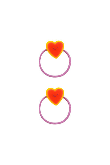 Tiny Heart Hair Elastic Set - Parkette.