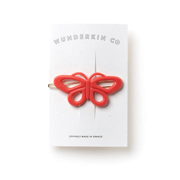 Wunderkin Co. Butterfly Clip - Poppy - Parkette.
