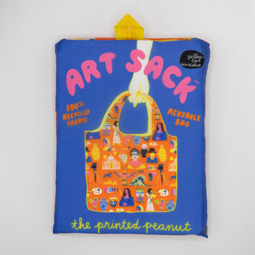 Art Sack - Printed Peanut Art History - Parkette.