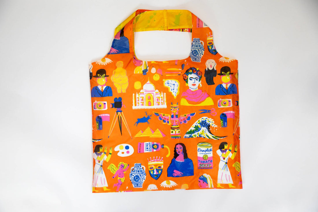 Art Sack - Printed Peanut Art History - Parkette.