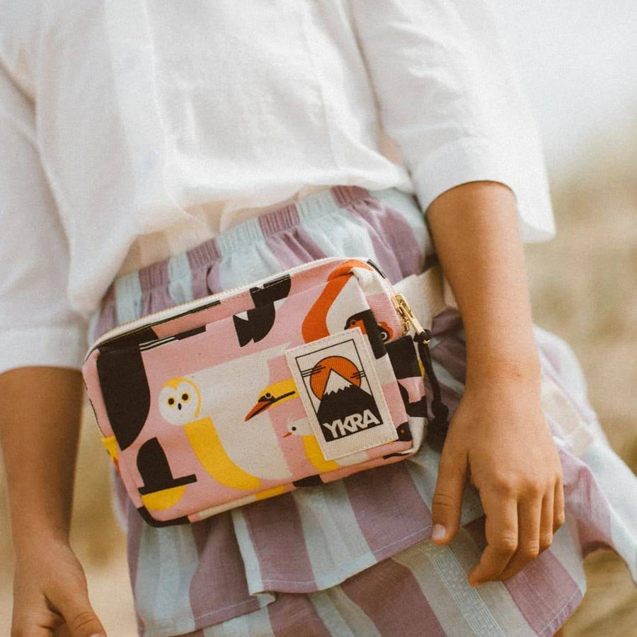 YKRA Kids Limited Edition Flying Flock Fanny Pack Mini - Parkette.