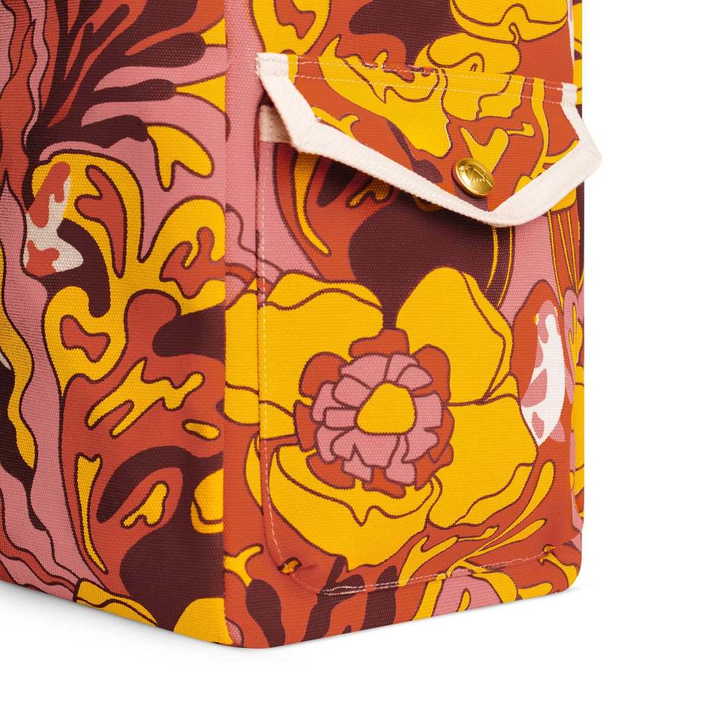 Trippy Fish Orange Beach Bag - Parkette.