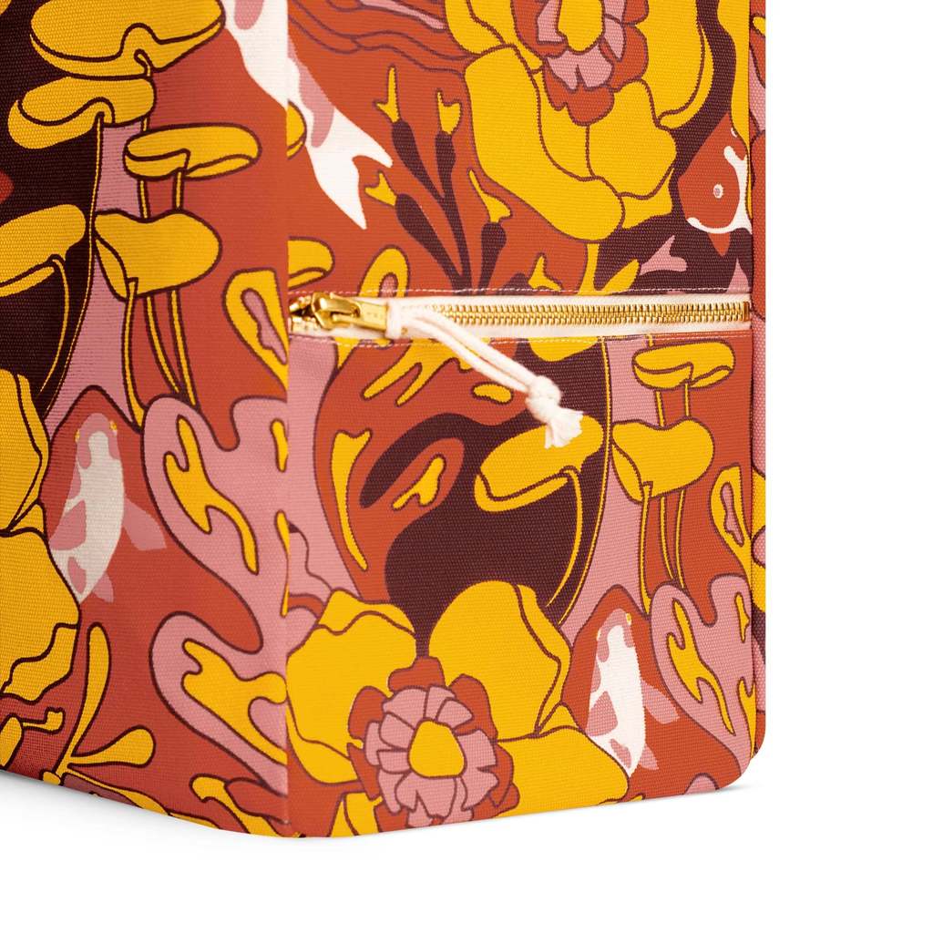 Trippy Fish Orange Beach Bag - Parkette.