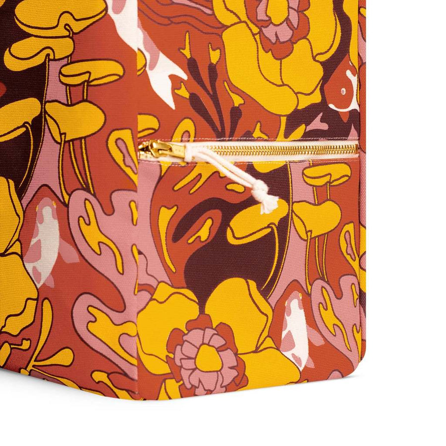 Trippy Fish Orange Beach Bag - Parkette.