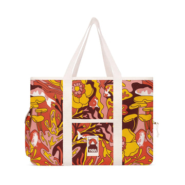 Trippy Fish Orange Beach Bag - Parkette.