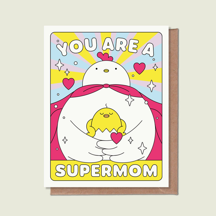 You Are A Supermom Greeting Cards - Parkette.