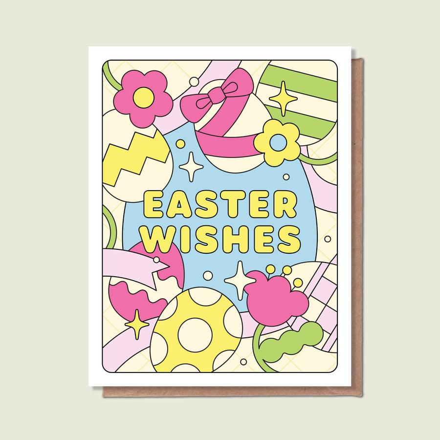 Easter Wishes Greeting Card - Parkette.