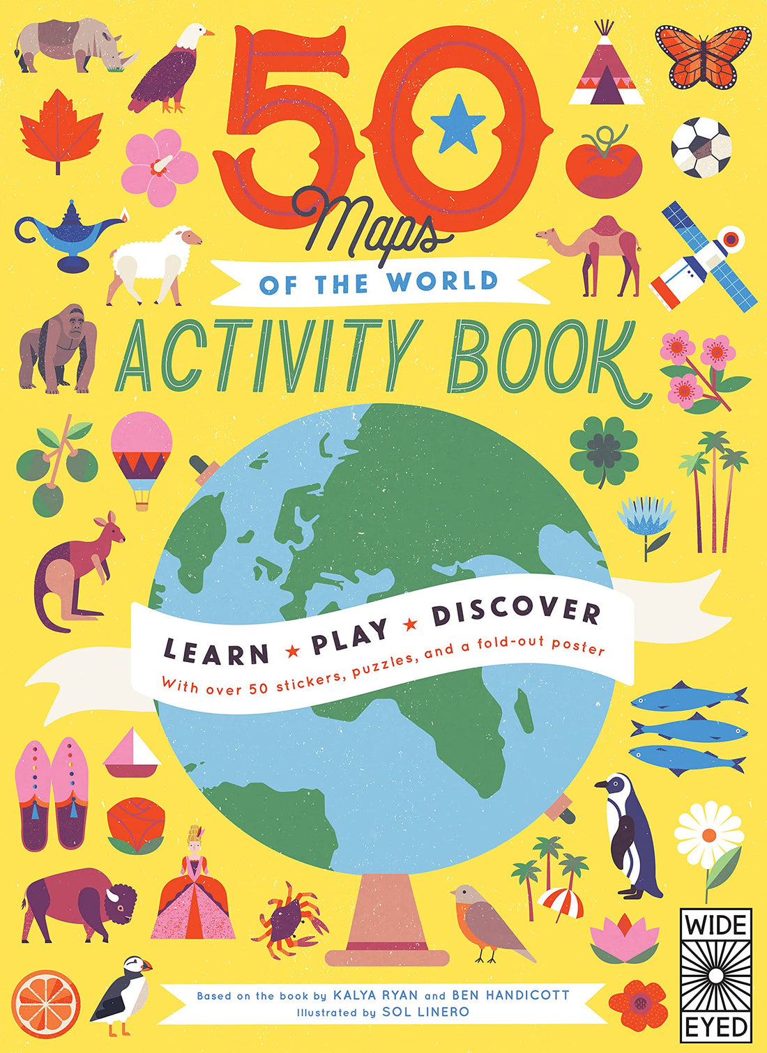50 Maps of the World Activity Book - Parkette.