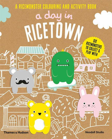 A Day In Ricetown: A Ricemonster Coloring and Activity Book - Parkette.