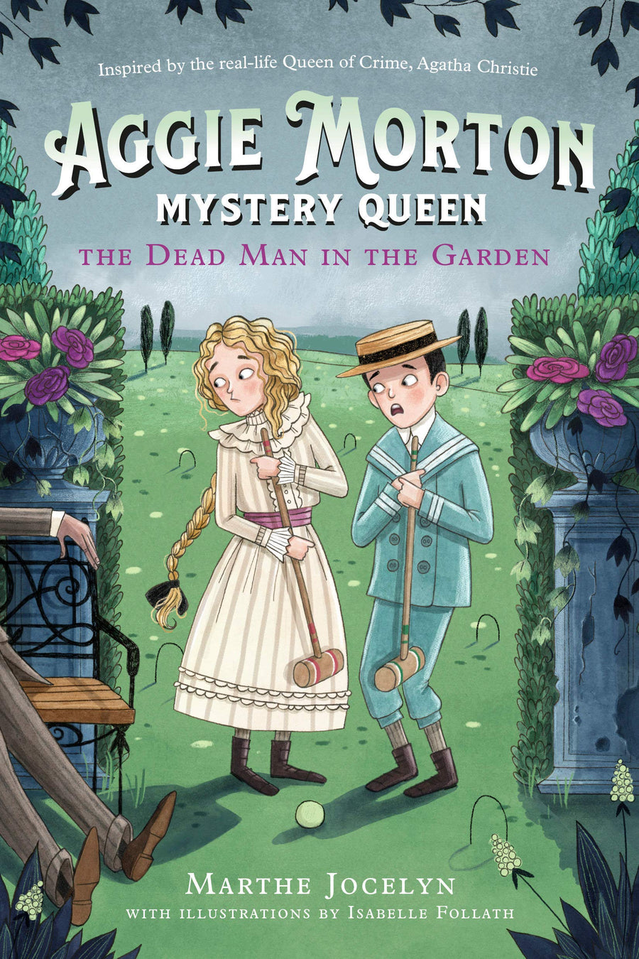 Aggie Morton Mystery Queen: The Dead Man in the Garden - Parkette.