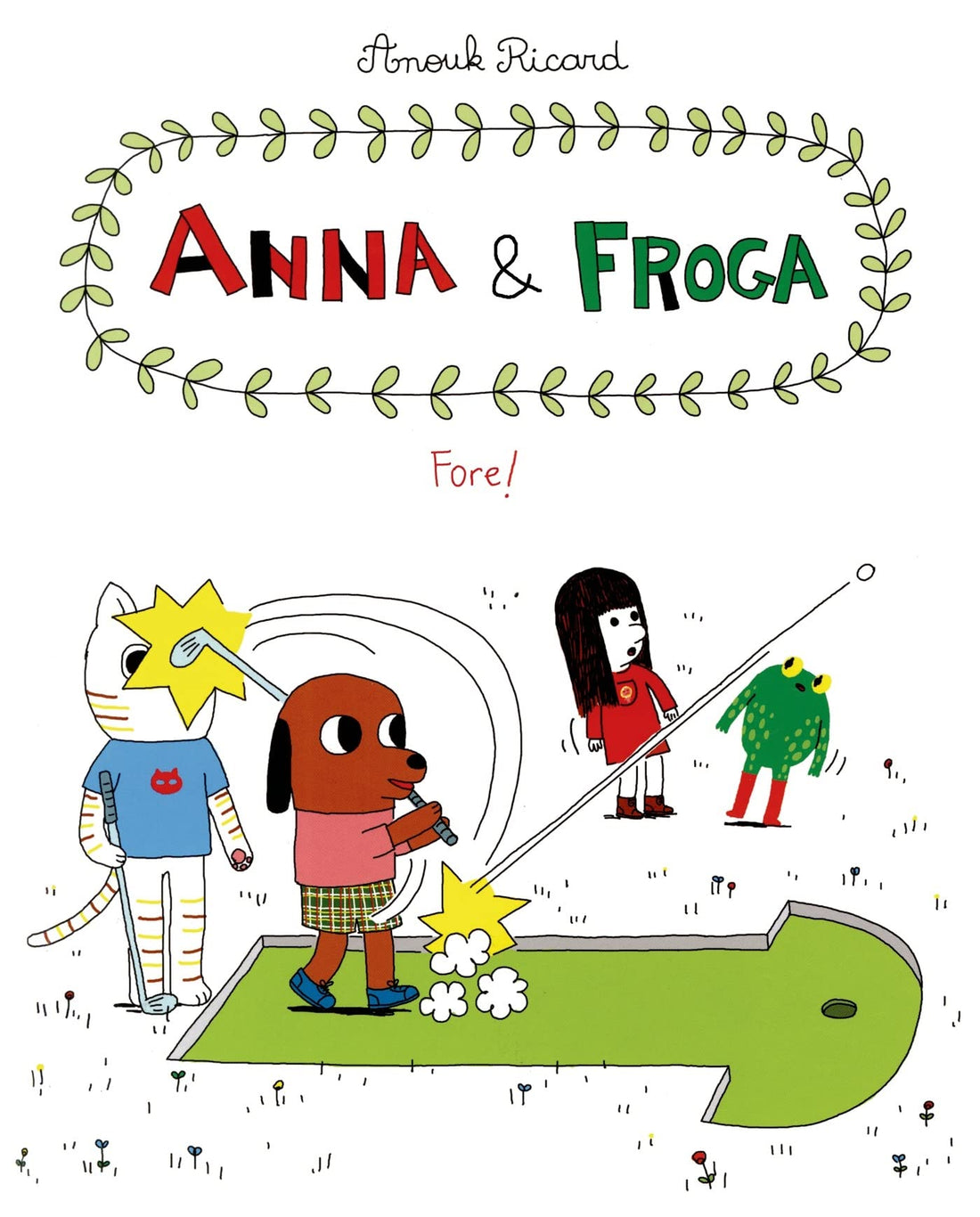 Anna and Froga: Fore! - Parkette.