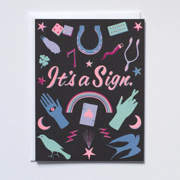 It's a Sign Note Card - Parkette.
