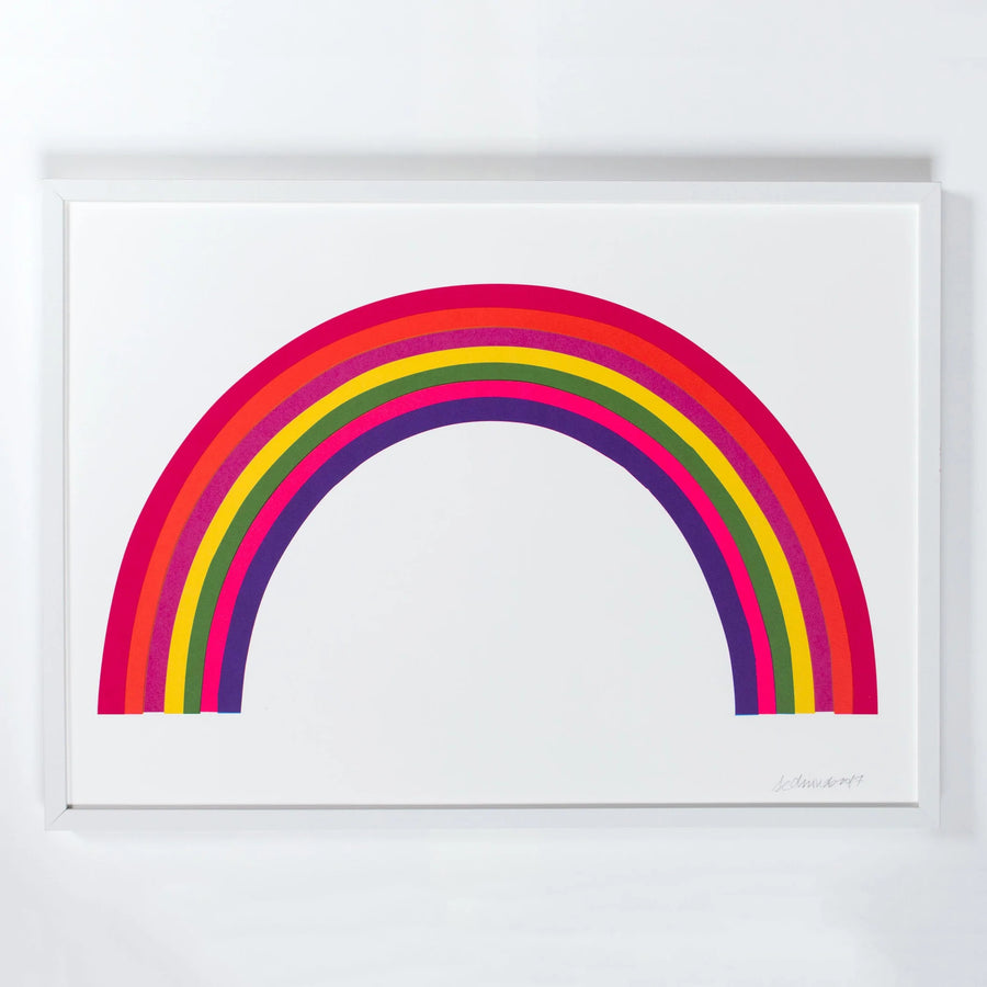 Neon Rainbow Art Print - Parkette.