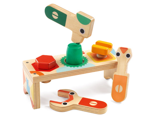 Bricolou Wooden Tool Set - Parkette.