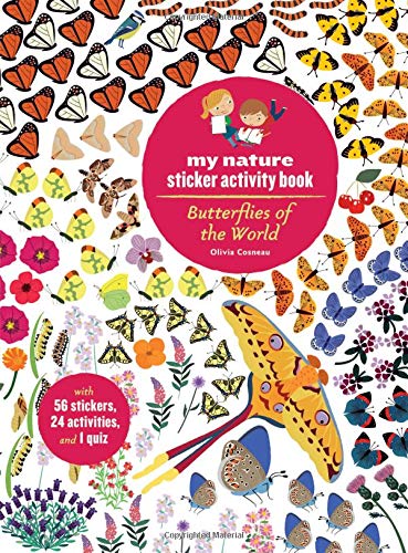 Butterflies of the World: My Nature Sticker Activity Book - Parkette.