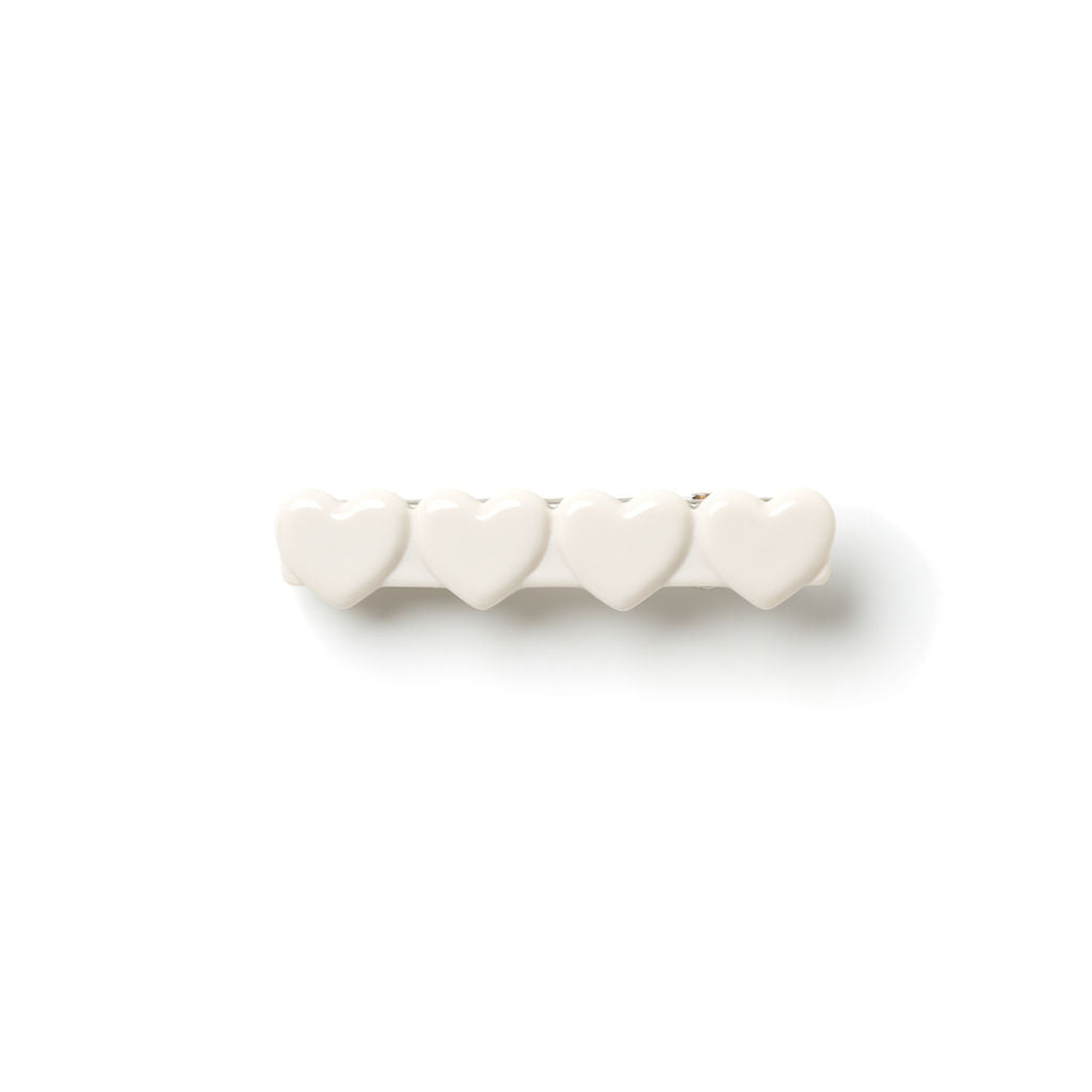Set of 2 Heart Wunderkin Co. Hair Clips - Parkette.