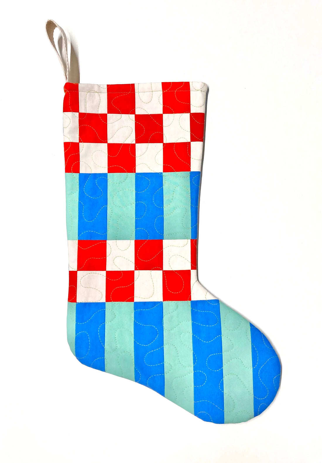 Quilted Holiday Stocking - Parkette.