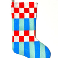 Quilted Holiday Stocking - Parkette.