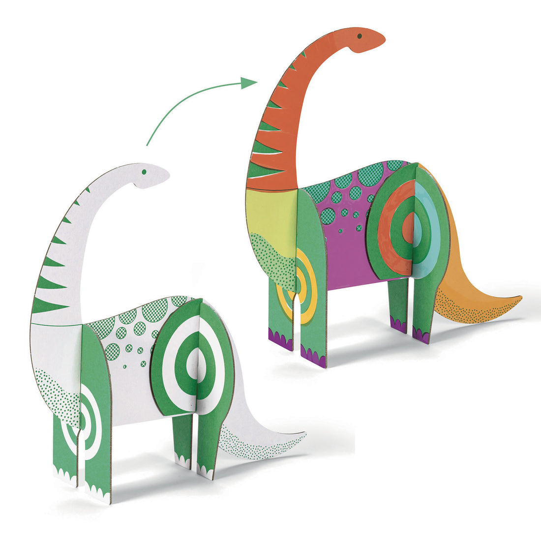 Color Assemble Play - Dinosaurs - Parkette.