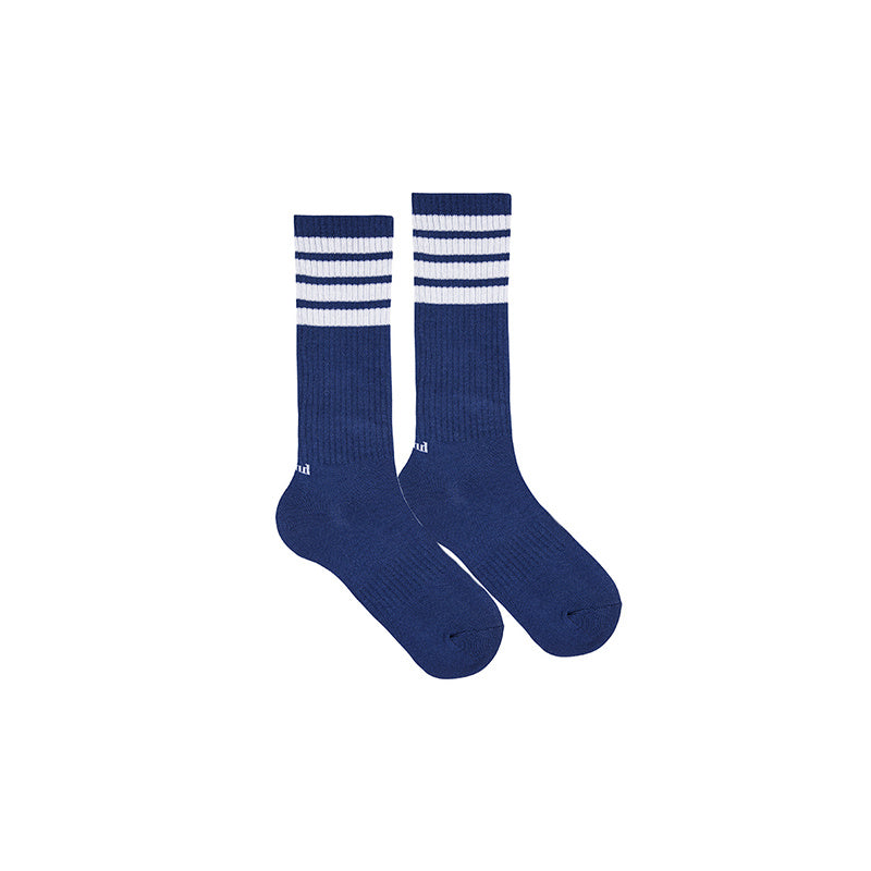 Sport Socks with Four Horizontal Stripes - Parkette.