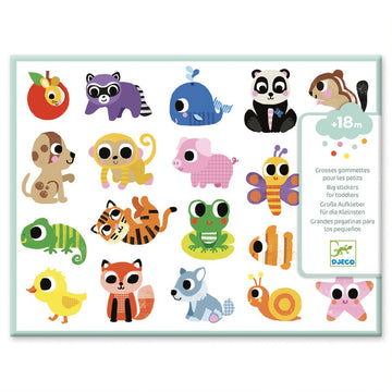 Baby Animals - Large Format Stickers for Toddlers - Parkette.