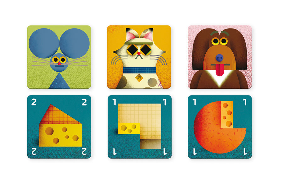 Cheese Rescue Card Game - Parkette.