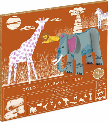 Color Assemble Play - Savanna - Parkette.