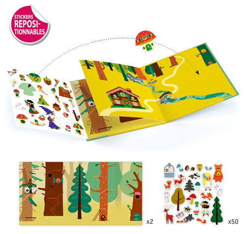 Sticker Story - The Magical Forest - Parkette.