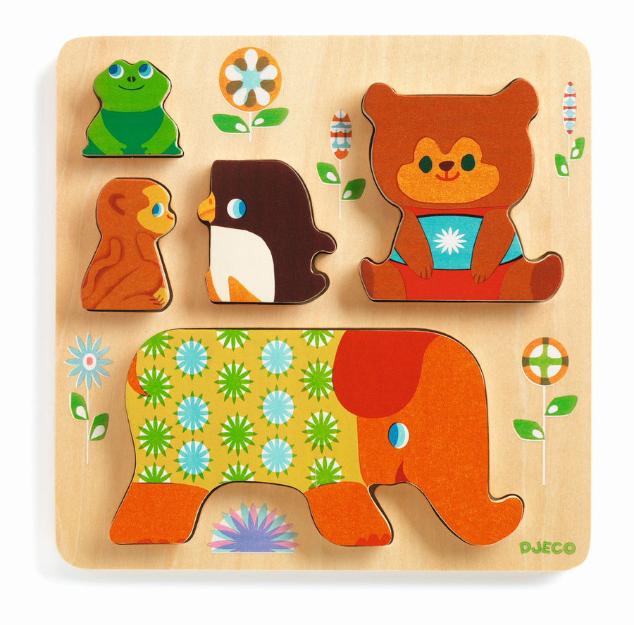 Woodypile Wooden Puzzle - Parkette.