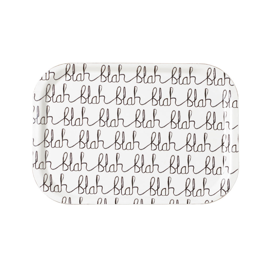 Blah Blah Mini Tray - Parkette.